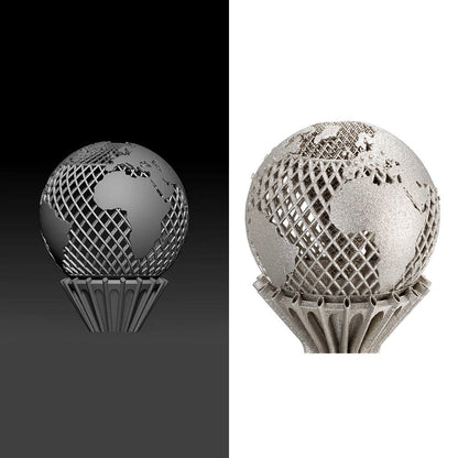 3D printing service MJF SLS SLM 3D scanning and printing of high-quality titanium metal 3D printed models